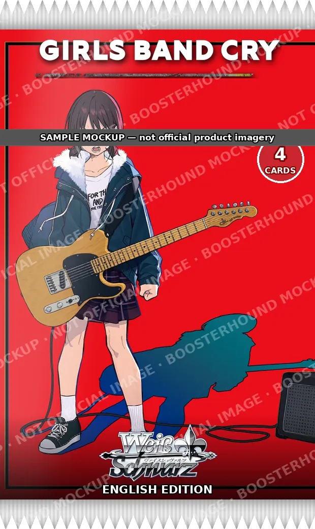 Weiss Schwarz - Girls Band Cry - Premium Booster Pack - English