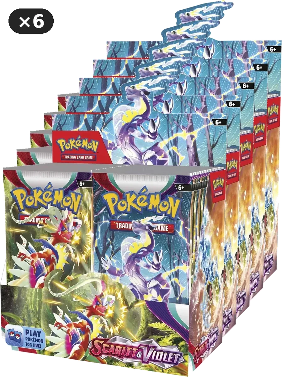 Pokemon - Scarlet & Violet - Booster Box Case - English