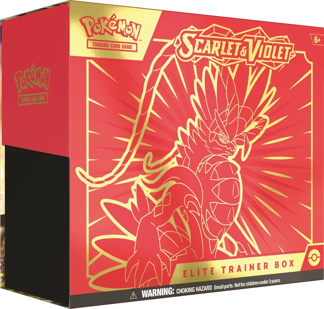 Pokemon - Scarlet & Violet - Elite Trainer Box - Koraidon - English