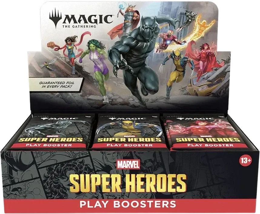 Magic: The Gathering - Marvel Super Heroes - Play Booster Box - English