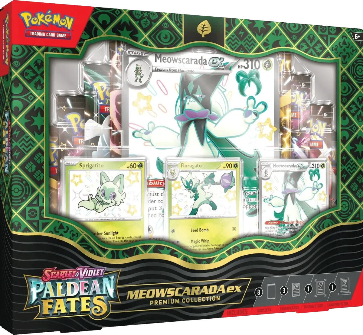 Pokemon - Paldean Fates - Premium Collection - Meowscarada ex - English