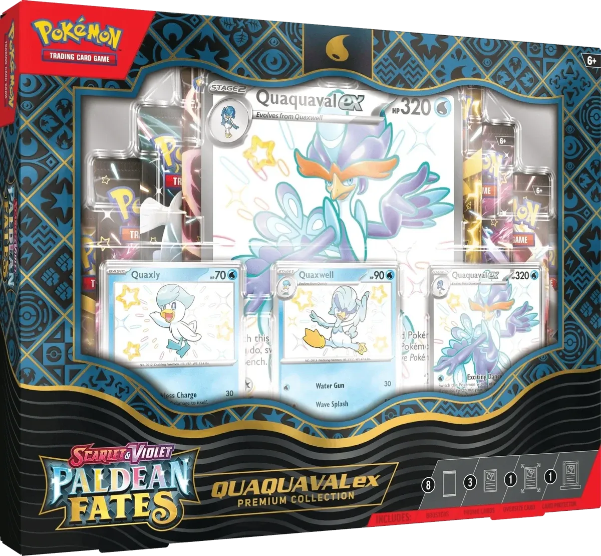 Pokemon - Paldean Fates - Premium Collection - Quaquaval ex - English