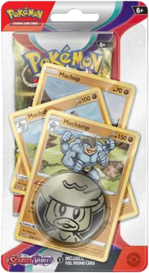 Pokemon - Scarlet & Violet - Premium Checklane Blister - Machamp - English