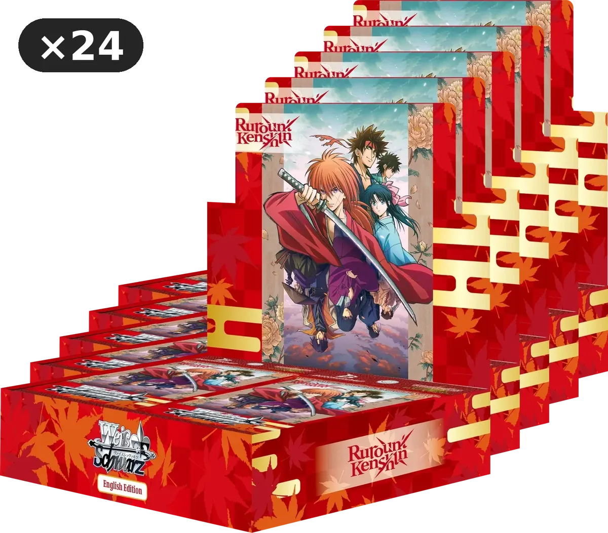 Weiss Schwarz - Rurouni Kenshin - Booster Box Case - English