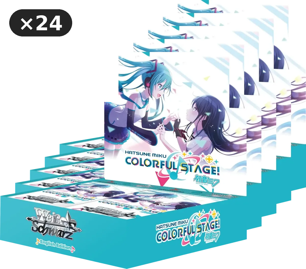 Weiss Schwarz - Hatsune Miku: Colorful Stage! - Booster Box Case - English