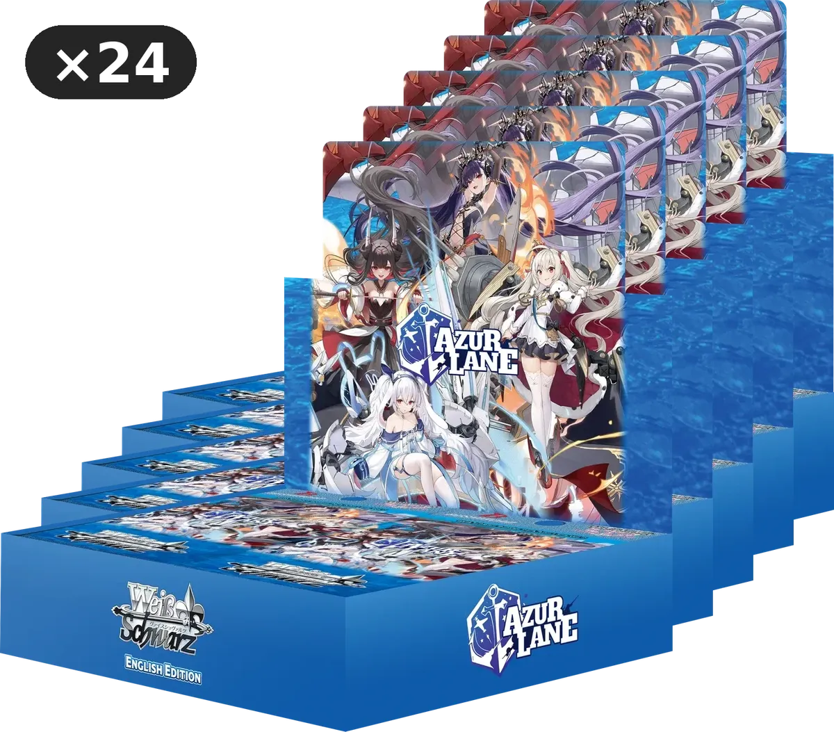 Weiss Schwarz - Azur Lane Vol.2 - Booster Box Case - English