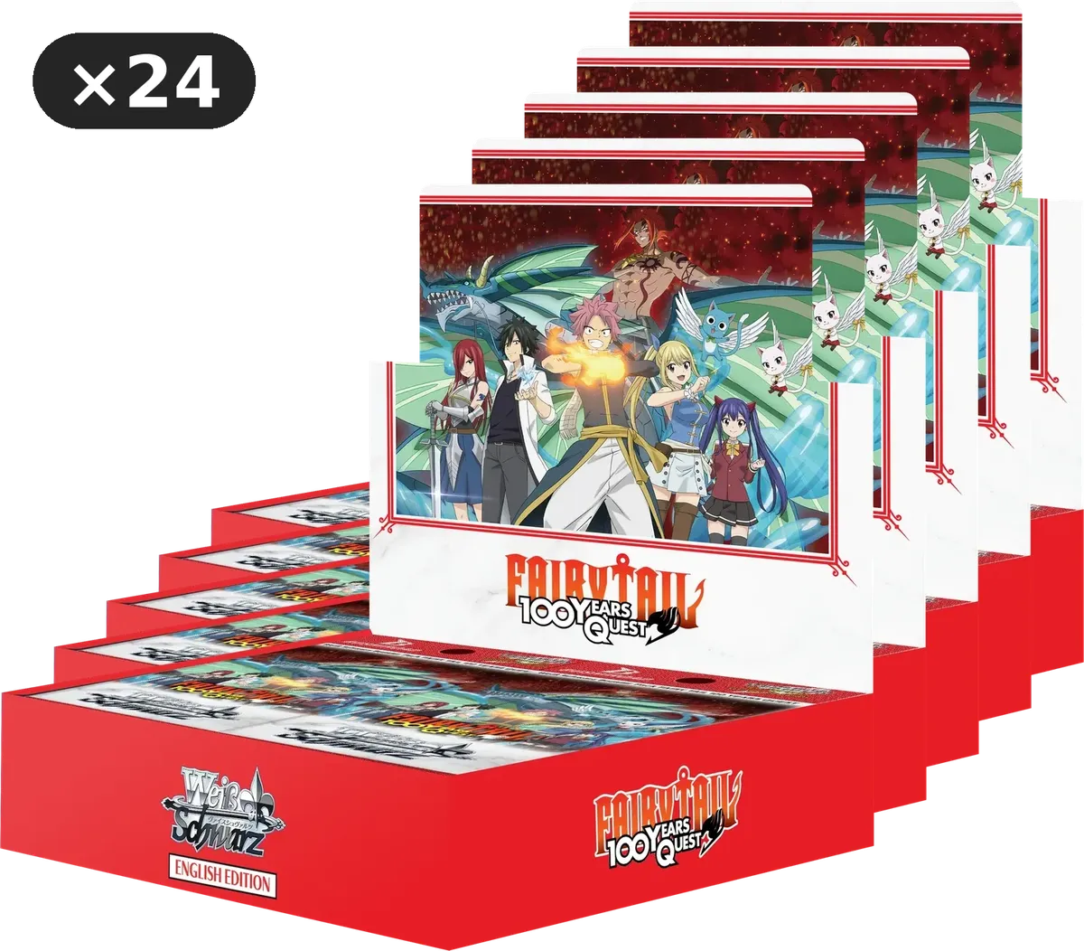 Weiss Schwarz - Fairy Tail: 100 Years Quest - Booster Box Case - English