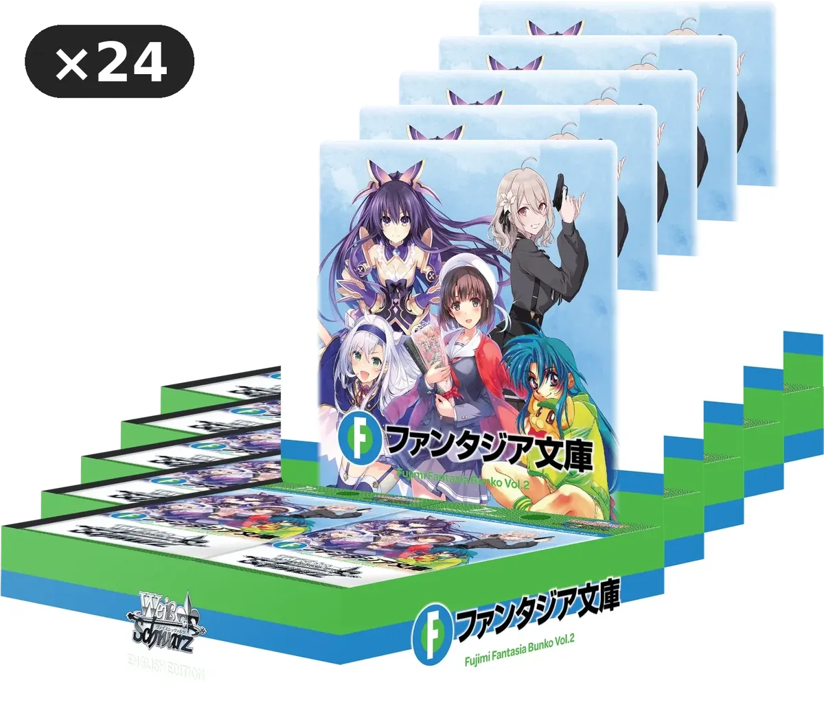 Weiss Schwarz - Fujimi Fantasia Bunko Vol.2 - Booster Box Case - English