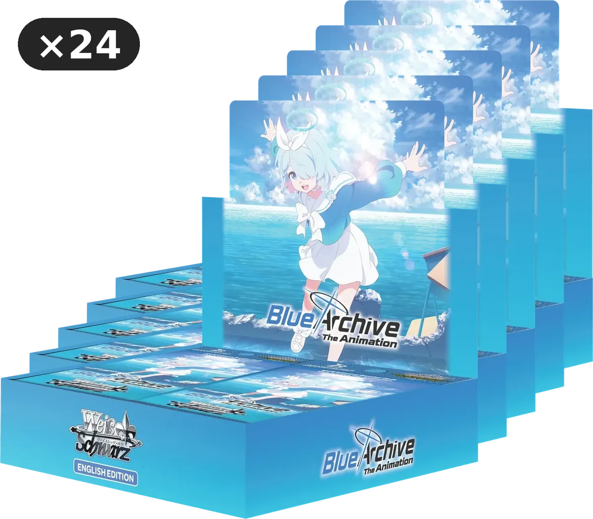 Weiss Schwarz - Blue Archive The Animation - Booster Box Case - English
