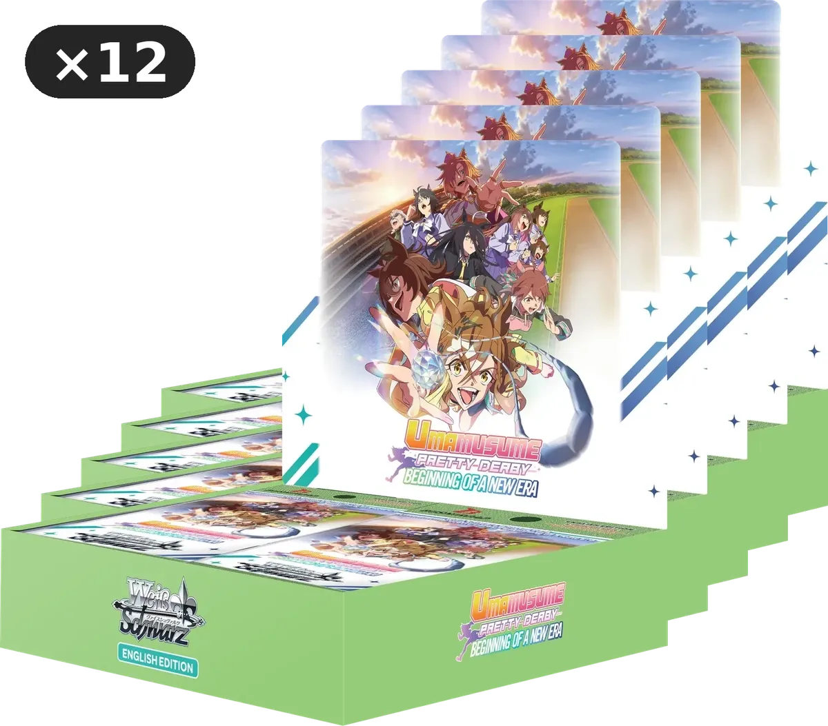 Weiss Schwarz - Umamusume: Pretty Derby - Beginning of a New Era - Booster Box Case - English