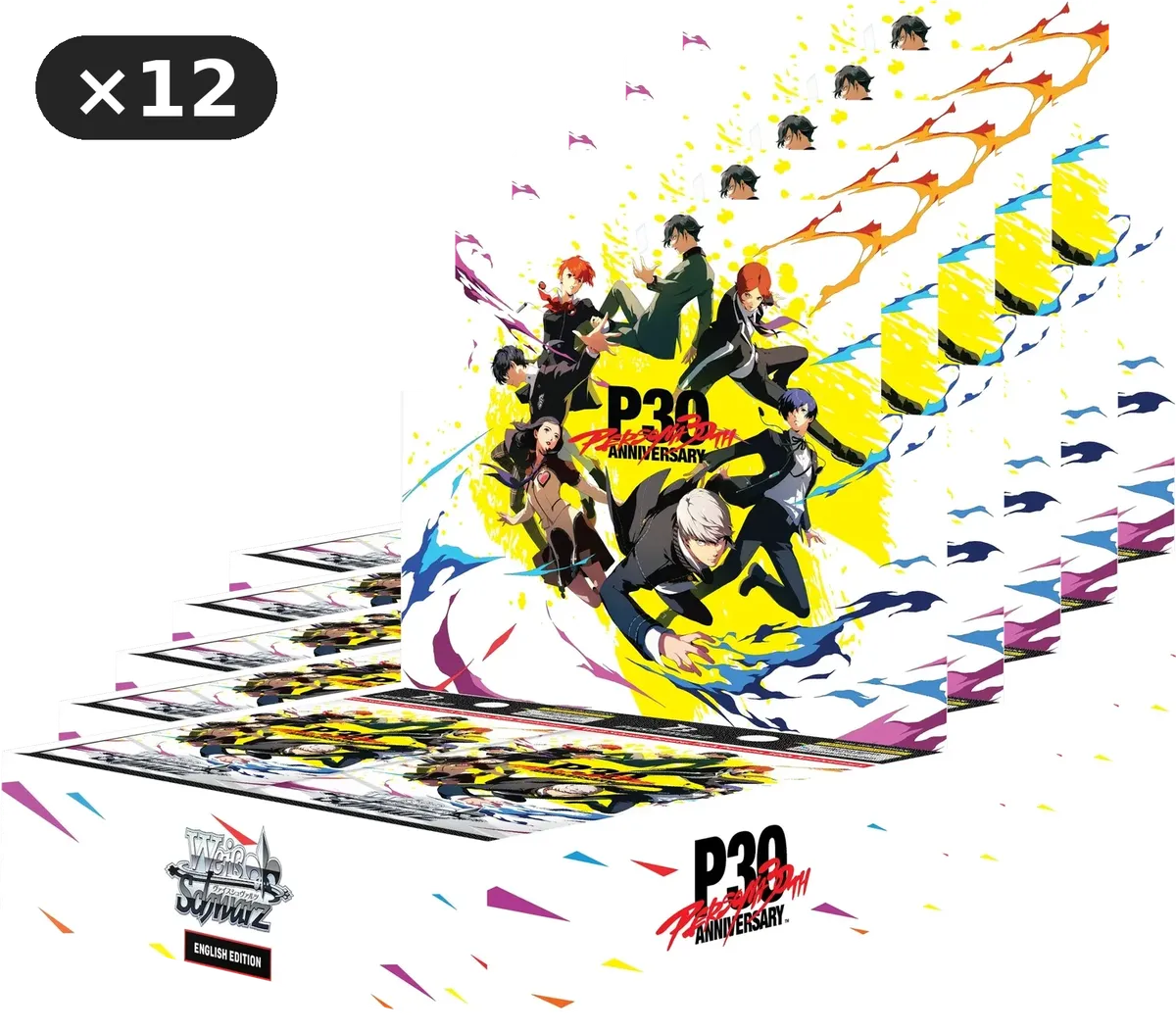 Weiss Schwarz - Persona 30th Anniversary - Booster Box Case - English