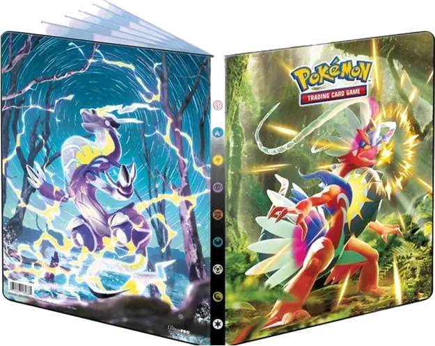 UltraPRO - Pokemon - Scarlet & Violet - Portfolio - 9-Pocket - Koraidon & Miraidon