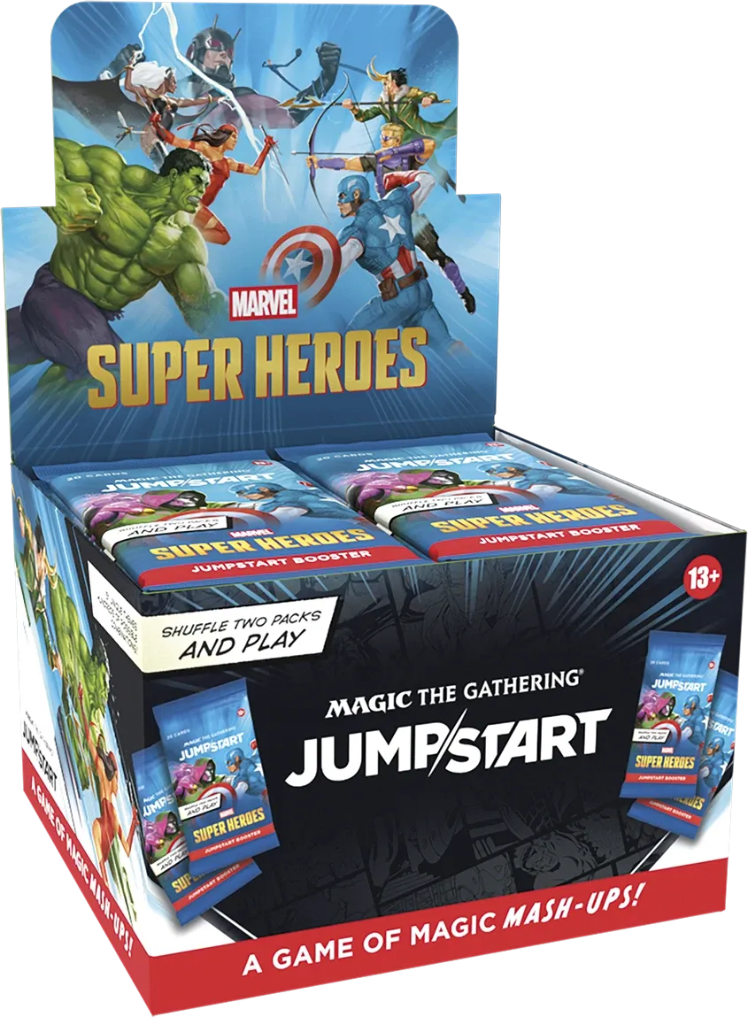 Magic: The Gathering - Marvel Super Heroes - Jumpstart Booster Box - English