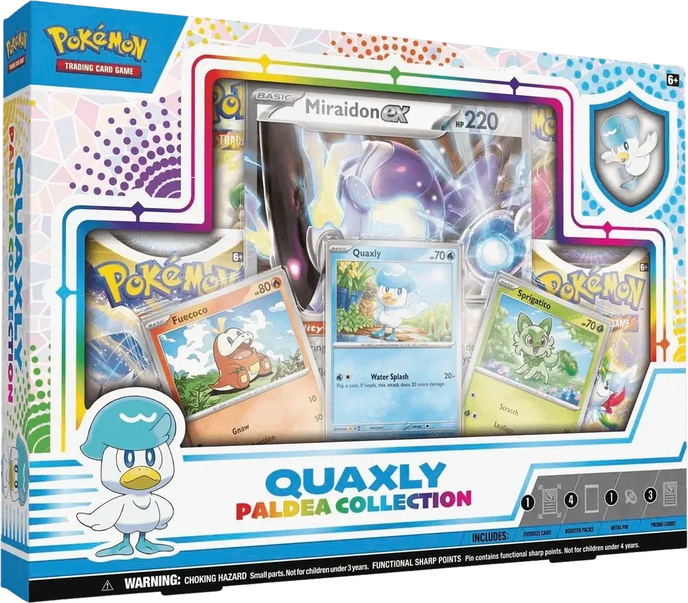 Pokemon - Scarlet & Violet - Collection Box - Quaxly - English