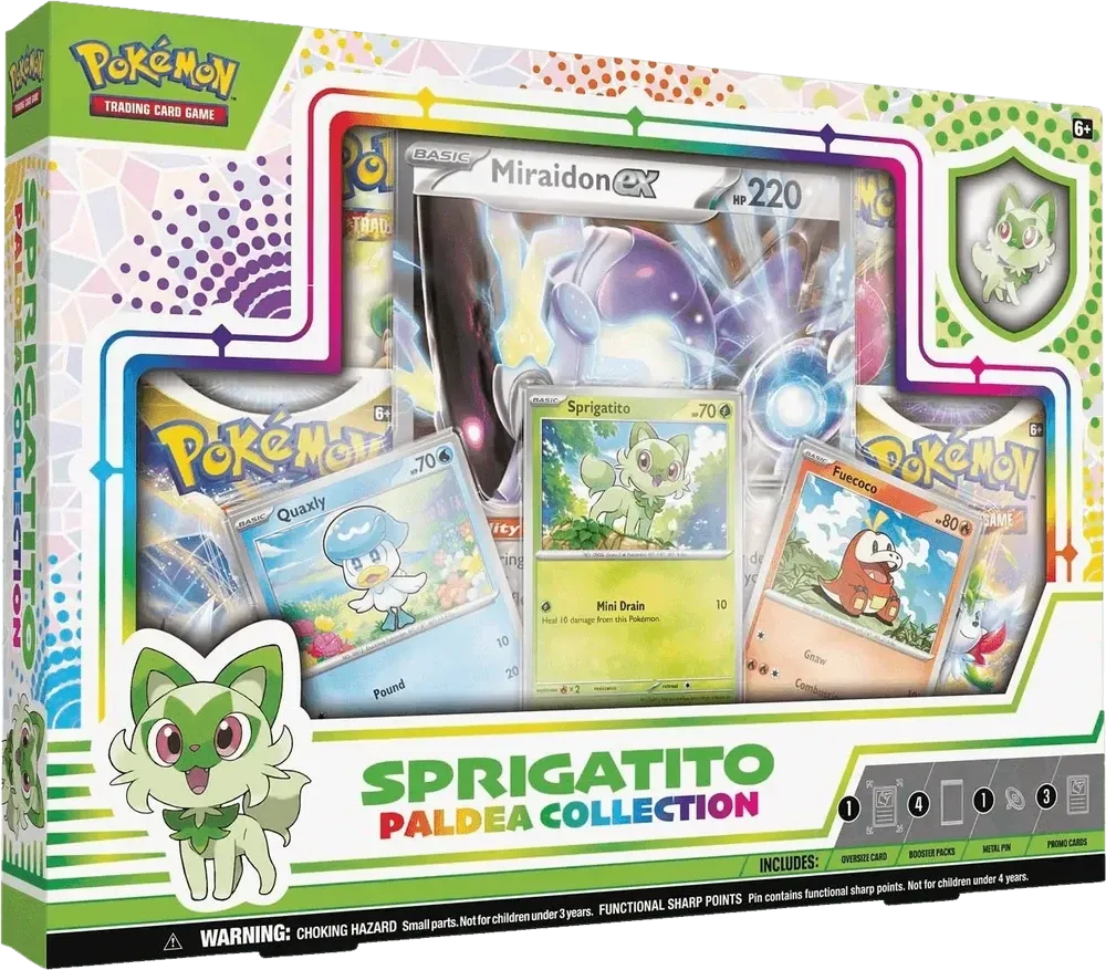 Pokemon - Scarlet & Violet - Collection Box - Sprigatito - English