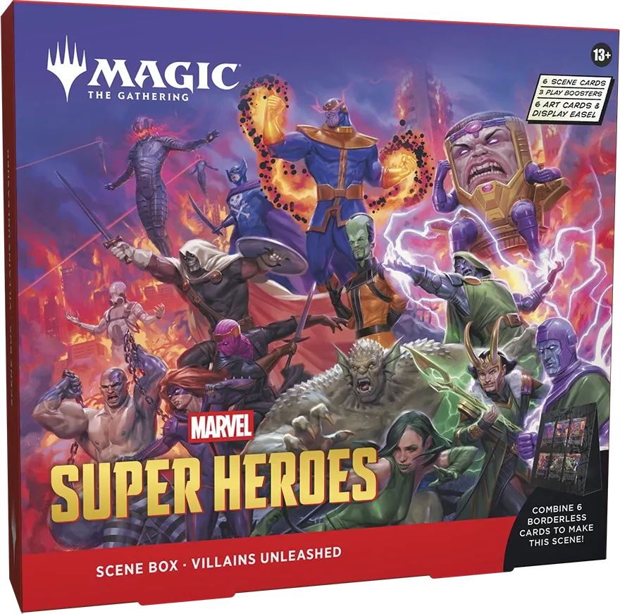Magic: The Gathering - Marvel Super Heroes - Scene Box - Villains Unleashed - English