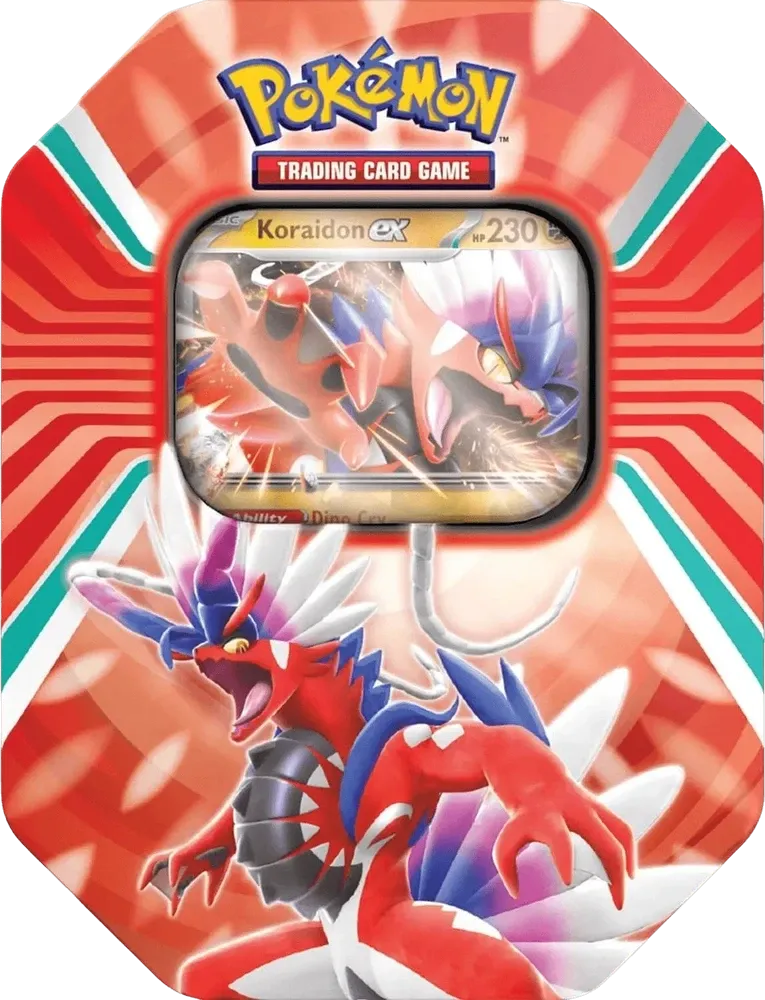 Pokemon - Scarlet & Violet - Tin - Paldea Legends - Koraidon ex - English
