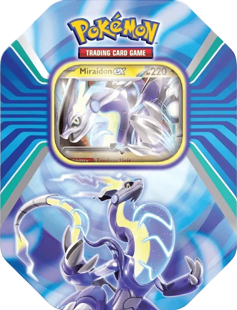 Pokemon - Scarlet & Violet - Tin - Paldea Legends - Miraidon ex - English