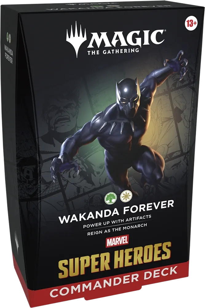 Magic: The Gathering - Marvel Super Heroes - Commander Deck - Wakanda Forever - English