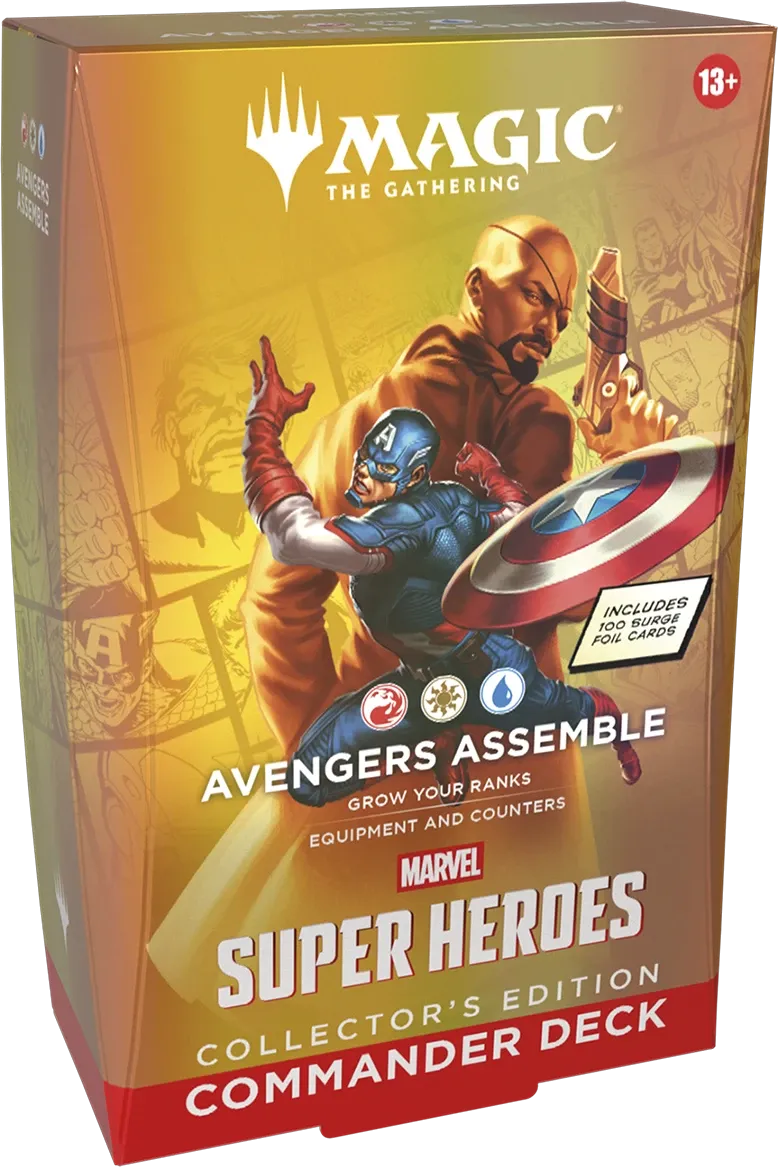 Magic: The Gathering - Marvel Super Heroes - Collector Commander Deck - Avengers Assemble - English