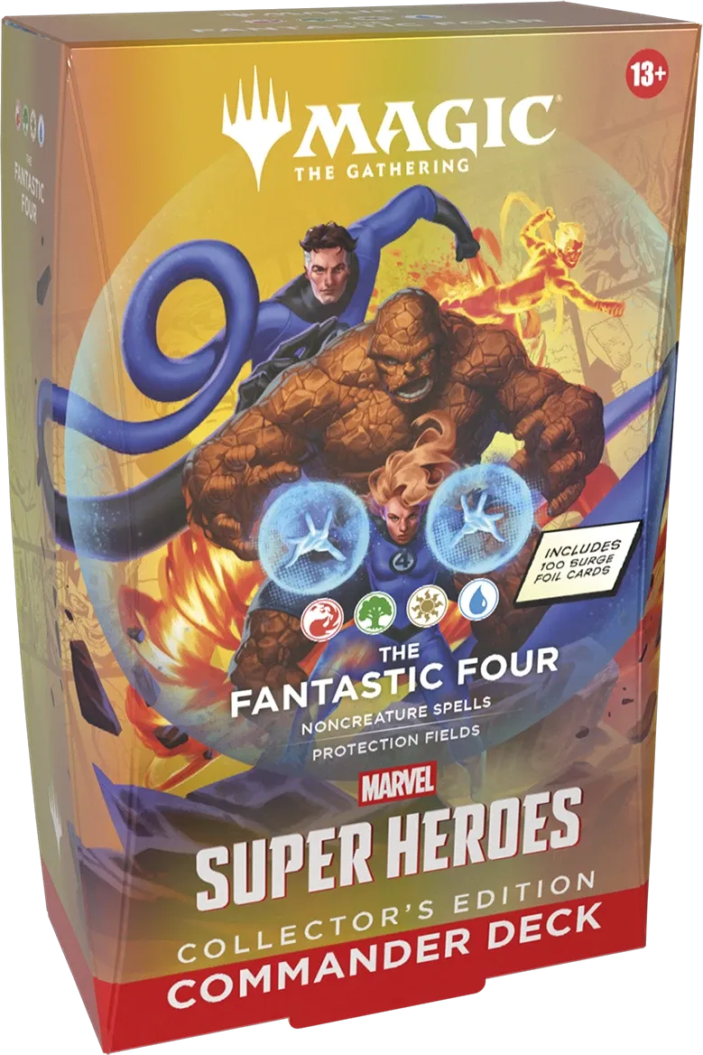 Magic: The Gathering - Marvel Super Heroes - Collector Commander Deck - The Fantastic Four - English