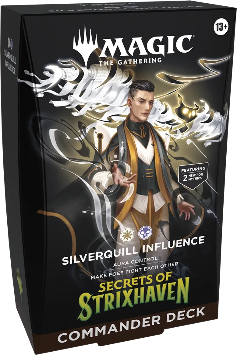 Magic: The Gathering - Secrets of Strixhaven - Commander Deck - Silverquill Influence - English