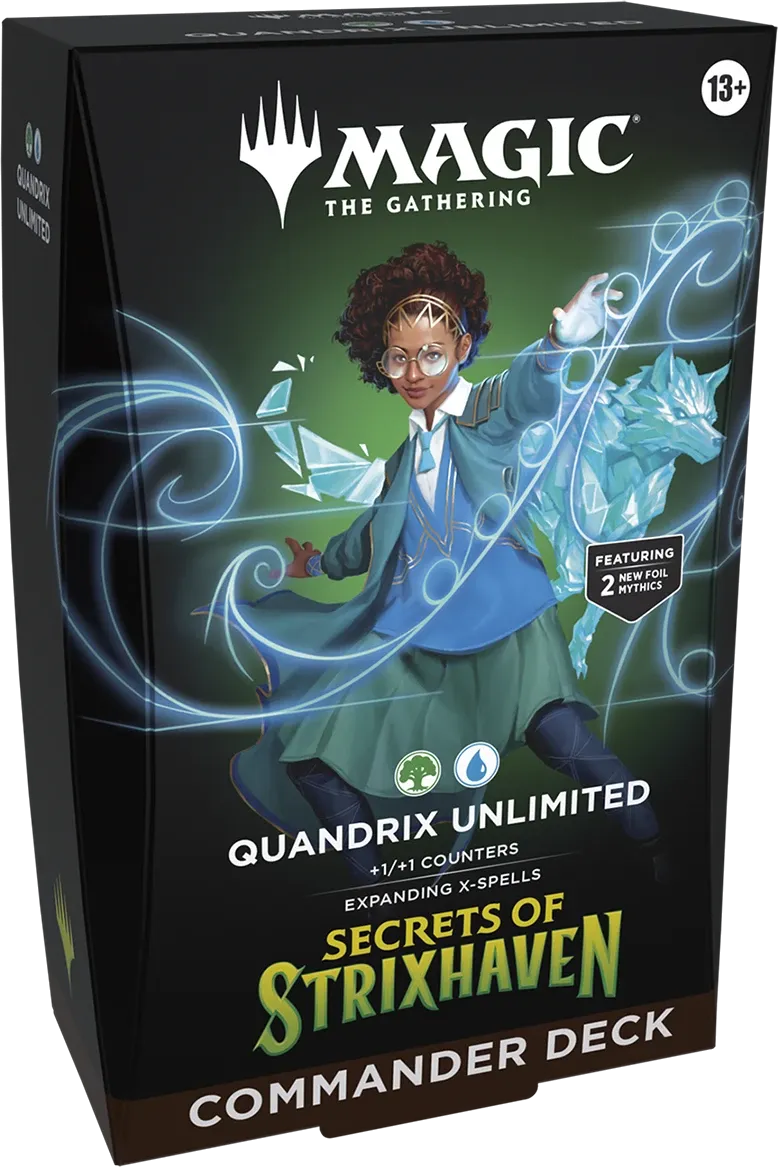 Magic: The Gathering - Secrets of Strixhaven - Commander Deck - Quandrix Unlimited - English