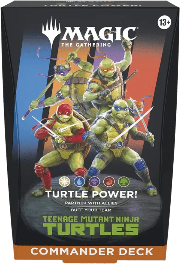 Magic: The Gathering - Teenage Mutant Ninja Turtles - Commander Deck - Turtle Power! - English