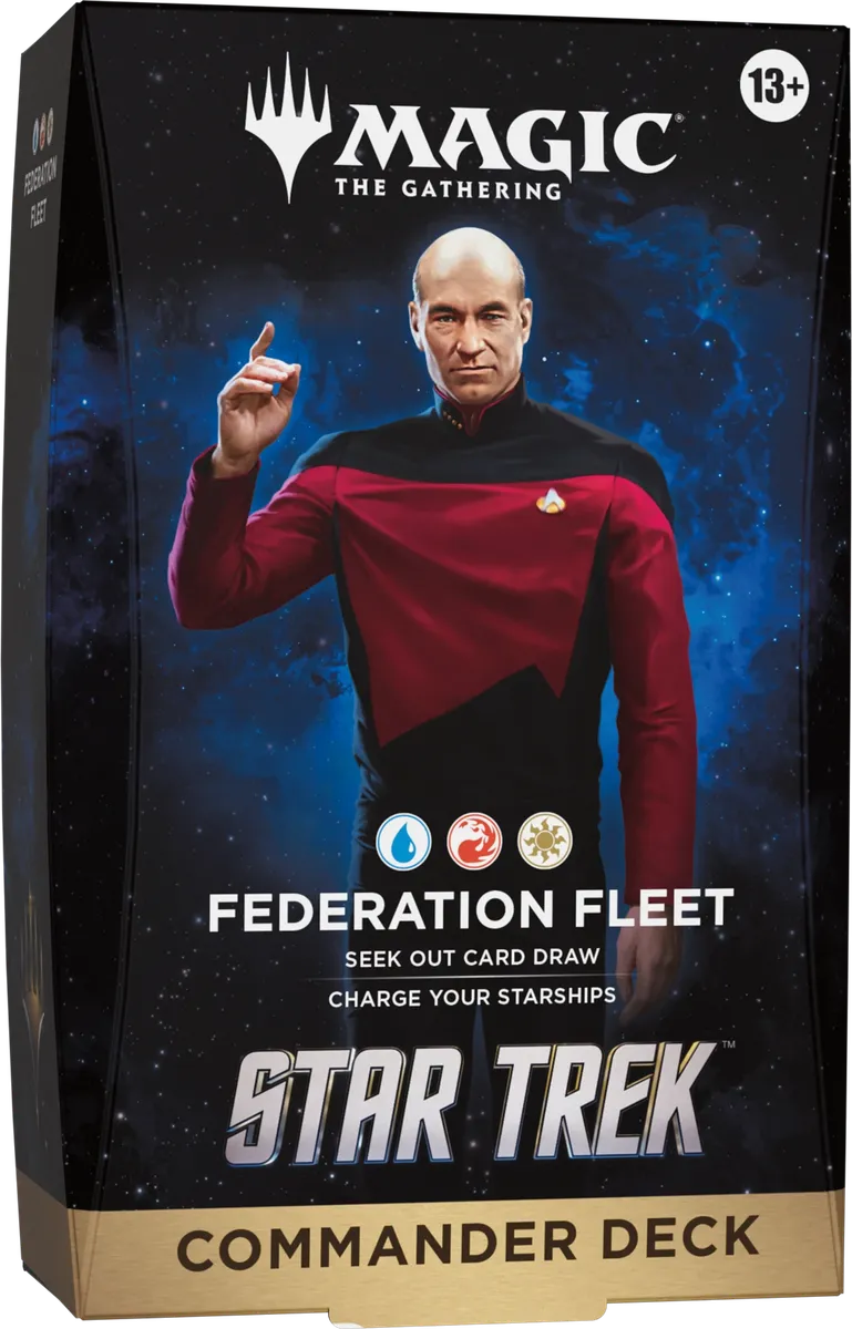 Magic: The Gathering - Star Trek - Commander Deck - Federation Fleet - English