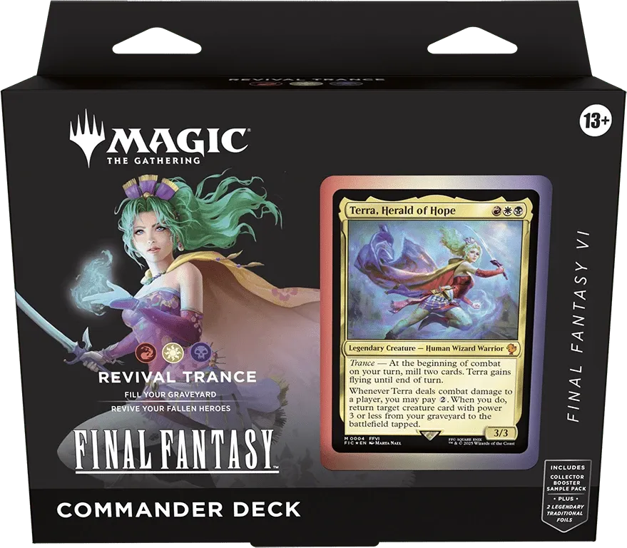 Magic: The Gathering - Final Fantasy - Commander Deck - Revival Trance - English