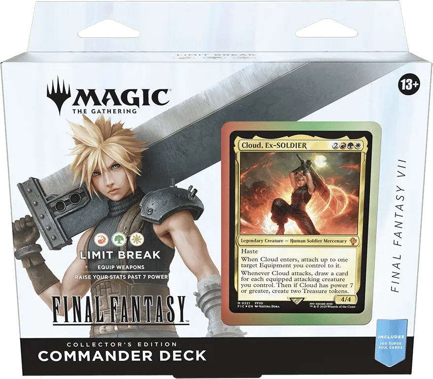 Magic: The Gathering - Final Fantasy - Collector Commander Deck - Limit Break - English