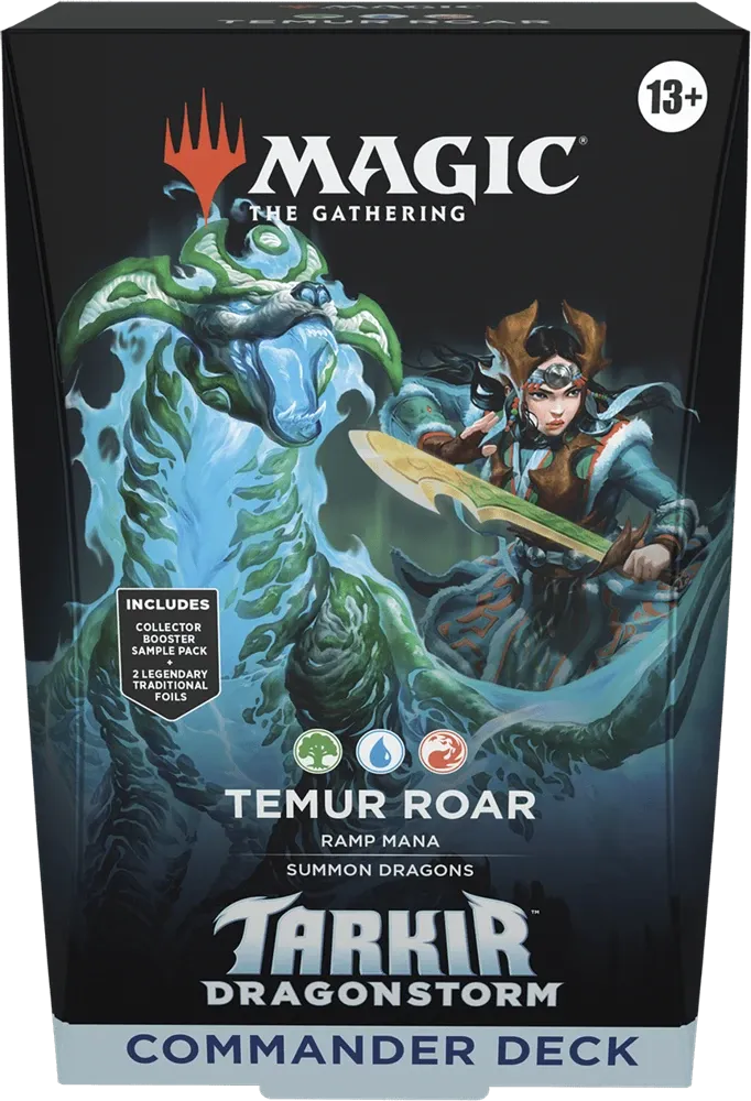 Magic: The Gathering - Tarkir: Dragonstorm - Commander Deck - Temur Roar - English