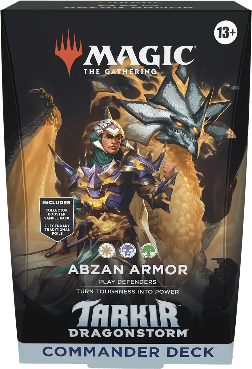 Magic: The Gathering - Tarkir: Dragonstorm - Commander Deck - Abzan Armor - English