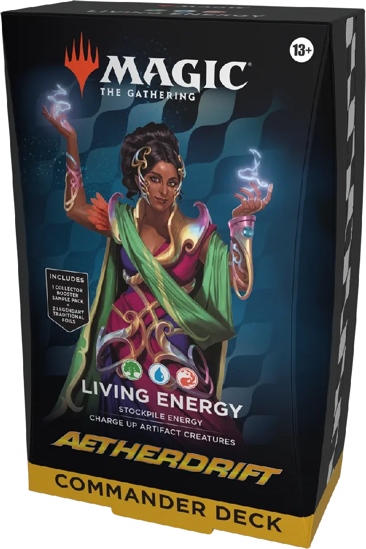 Magic: The Gathering - Aetherdrift - Commander Deck - Living Energy - English