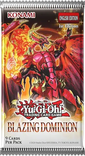 Yu-Gi-Oh! - Blazing Dominion - Booster Pack - English
