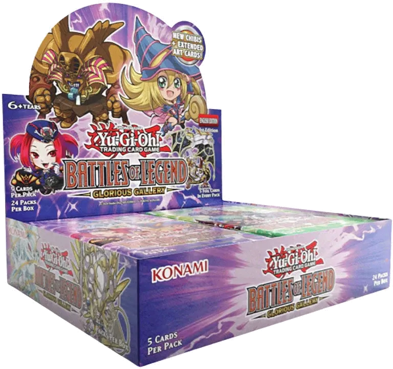Yu-Gi-Oh! - Battles of Legend: Glorious Gallery - Booster Box - English