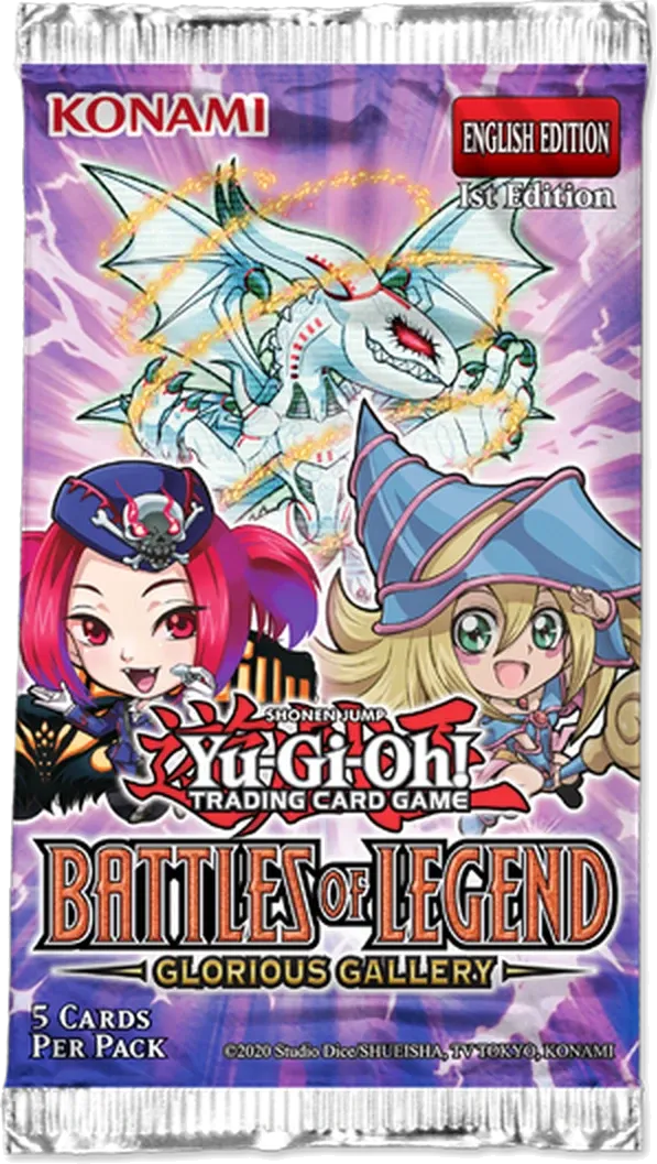 Yu-Gi-Oh! - Battles of Legend: Glorious Gallery - Booster Pack - English