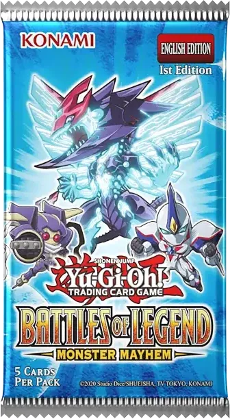 Yu-Gi-Oh! - Battles of Legend: Monster Mayhem - Booster Pack - English