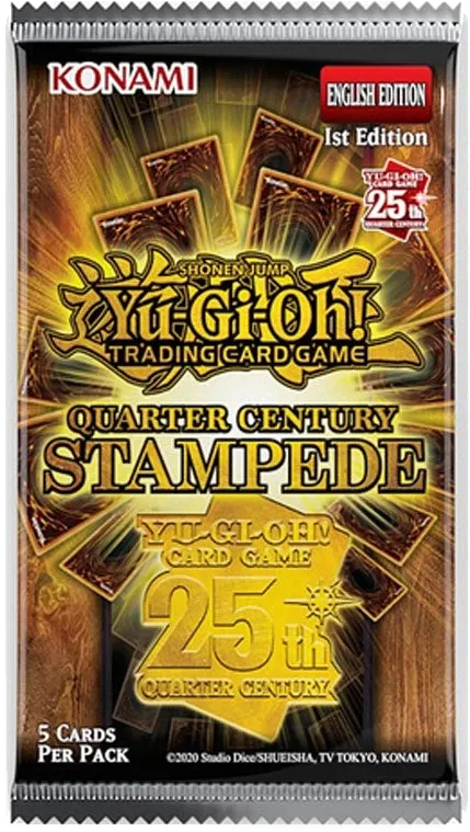Yu-Gi-Oh! - Quarter Century Stampede - Booster Pack - English