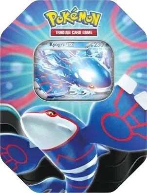 Pokemon - Scarlet & Violet - Tin - Azure Legends - Kyogre ex - English