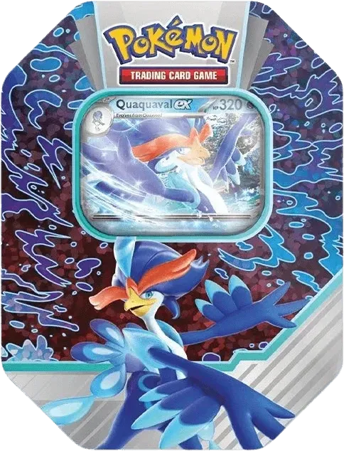 Pokemon - Scarlet & Violet - Tin - Paldea Partners - Quaquaval ex - English