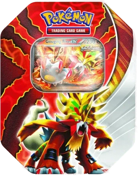 Pokemon - Scarlet & Violet - Tin - Paradox Destinies - Gouging Fire ex - English