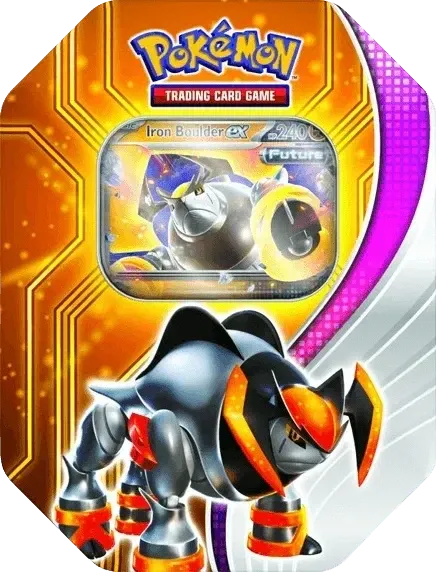 Pokemon - Scarlet & Violet - Tin - Paradox Destinies - Iron Boulder ex - English