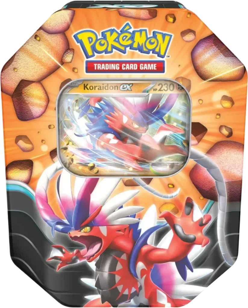 Pokemon - Scarlet & Violet - Tin - Slashing Legends - Koraidon ex - English