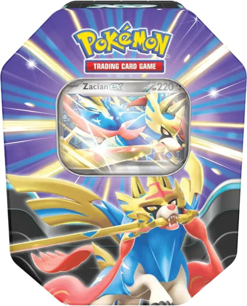 Pokemon - Scarlet & Violet - Tin - Slashing Legends - Zacian ex - English
