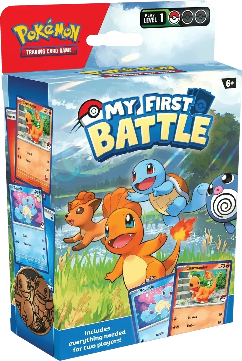 Pokemon - Scarlet & Violet - My First Battle - Charmander & Squirtle - English